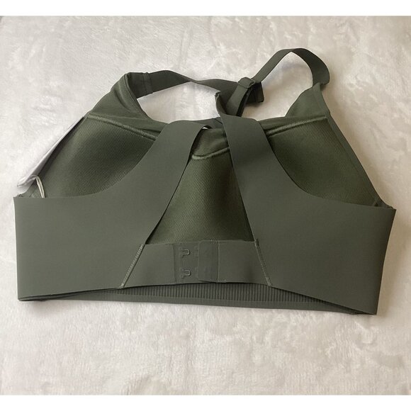 Gymshark Women’s Cross Back Sports Bra High Support Core Olive Size S NWT Yoga - Picture 3 of 7